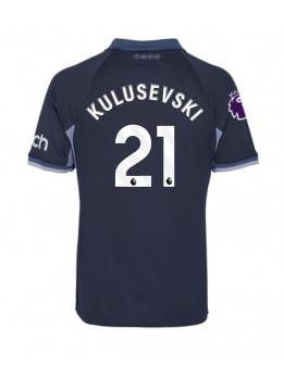 Tottenham Hotspur Dejan Kulusevski #21 Auswärtstrikot 2023-24 Kurzarm